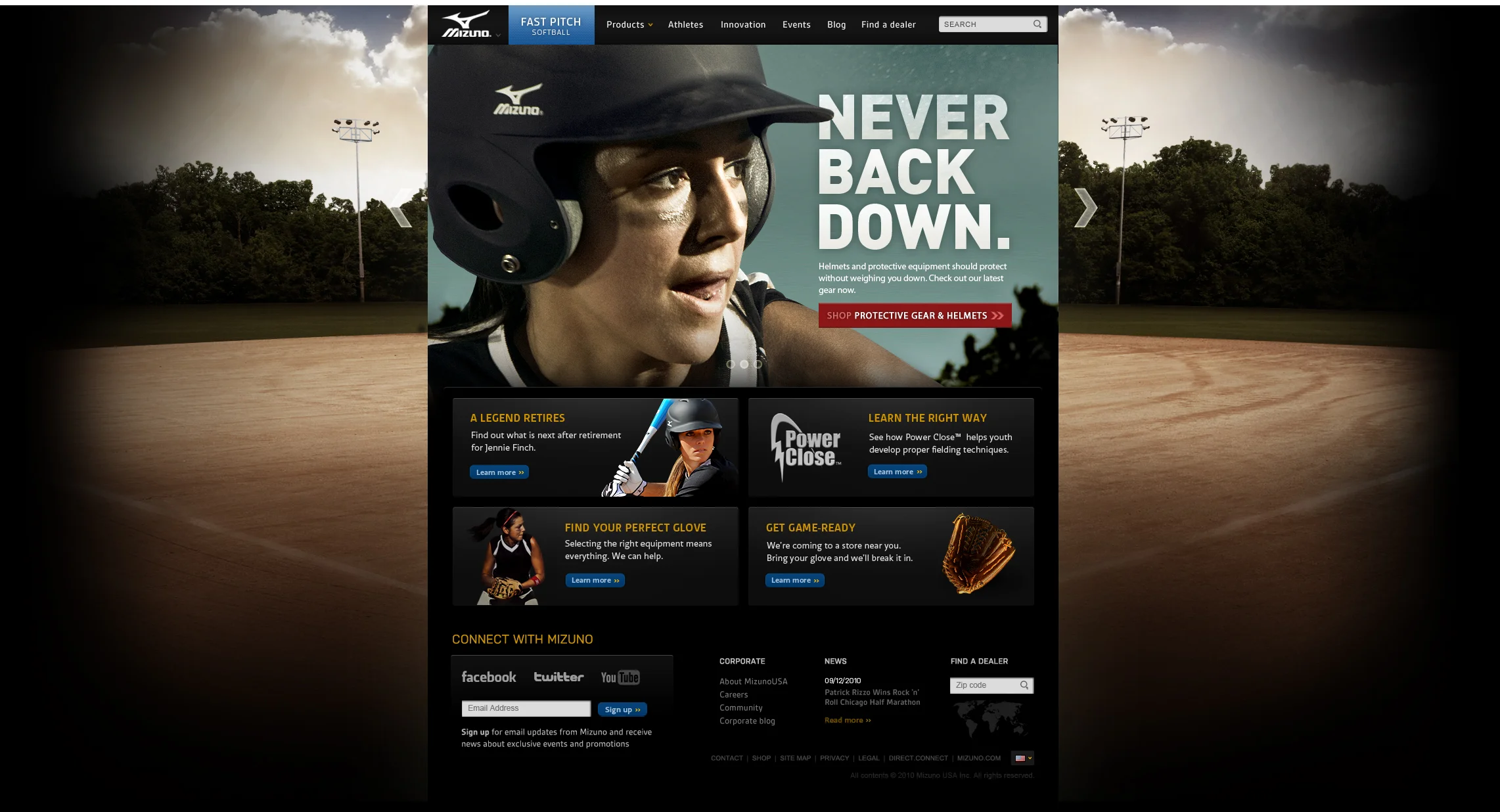 mizuno direct connect