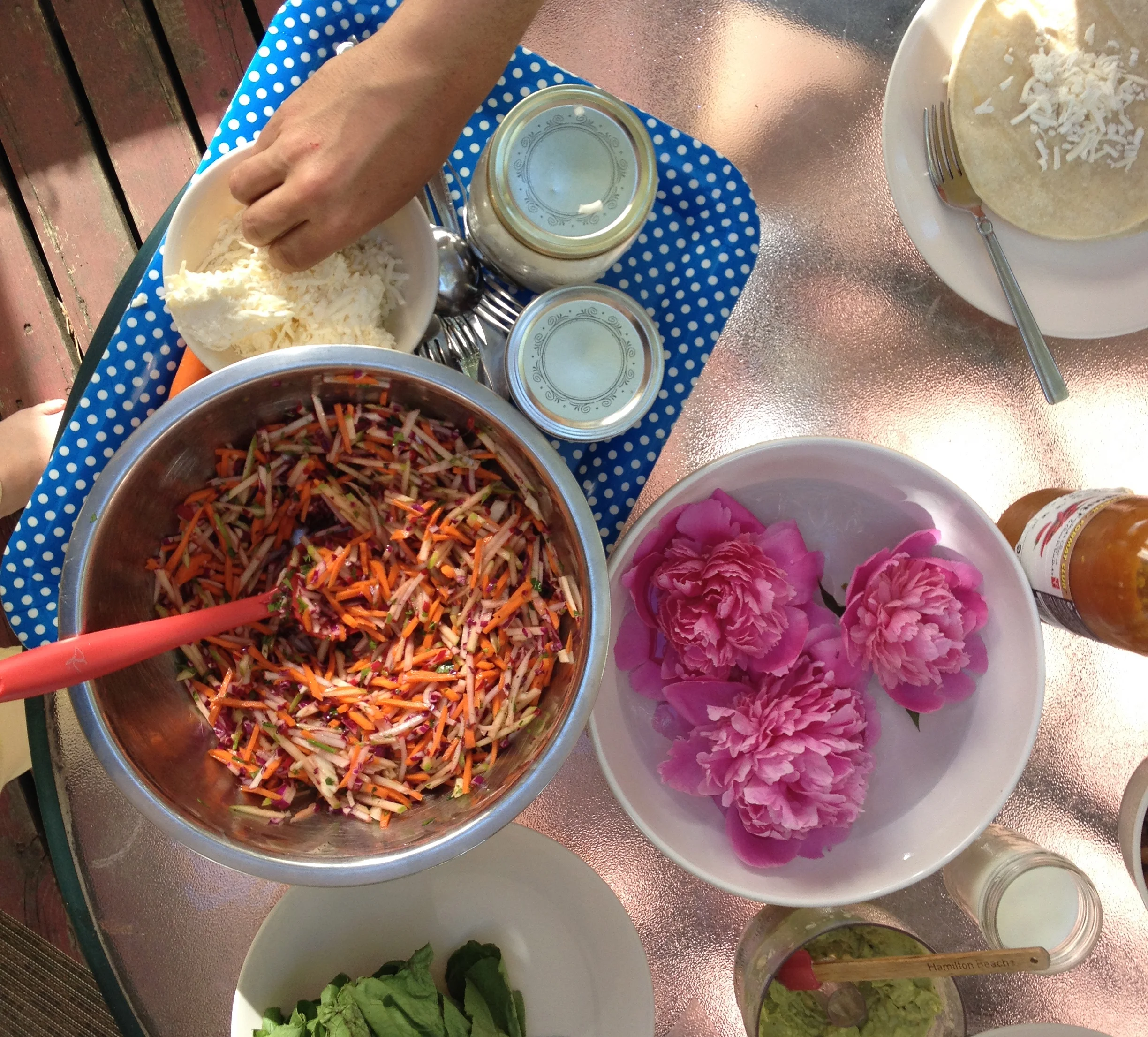 A MONTH OF SALADS - A COMPENDIUM