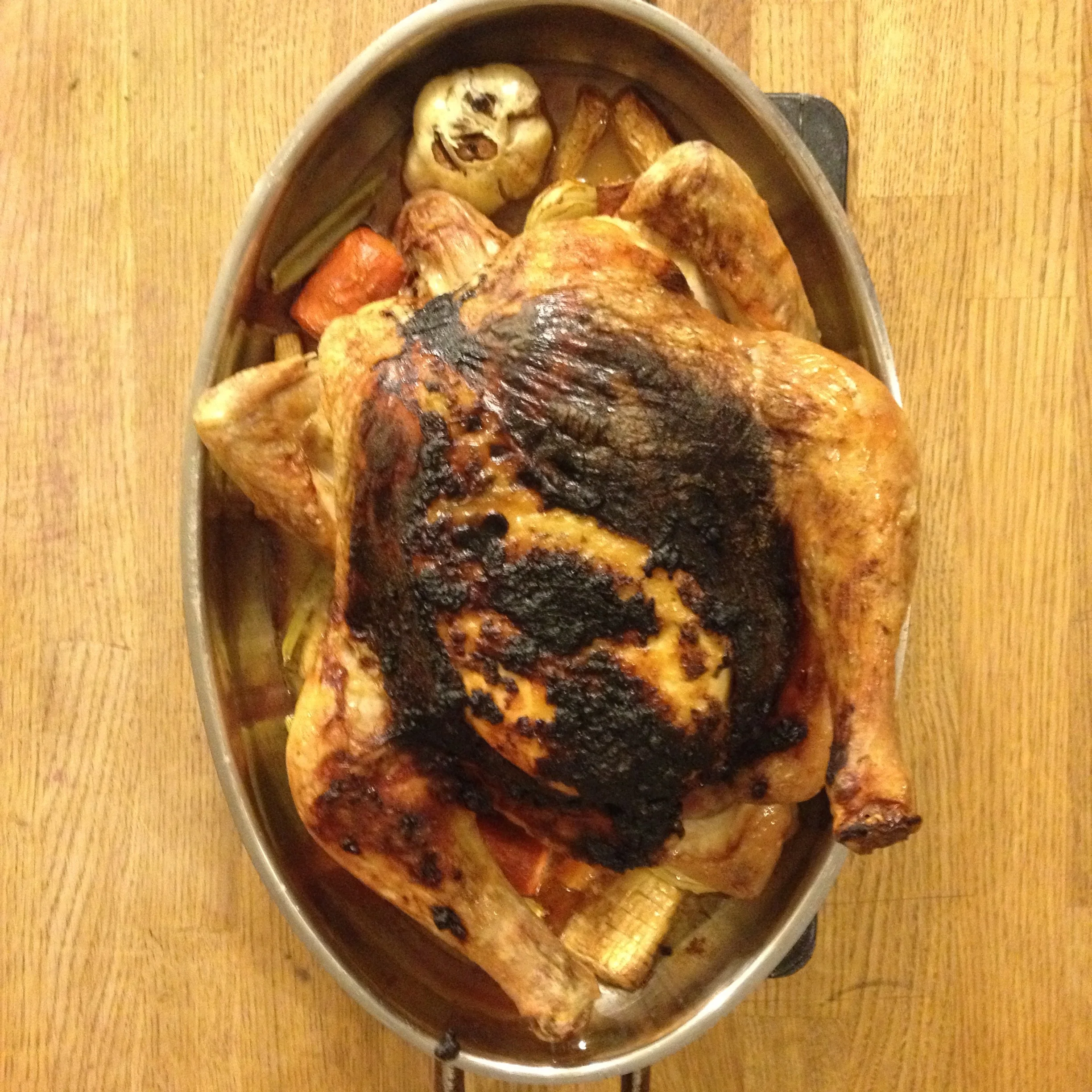 Miso Sage Roast Chicken