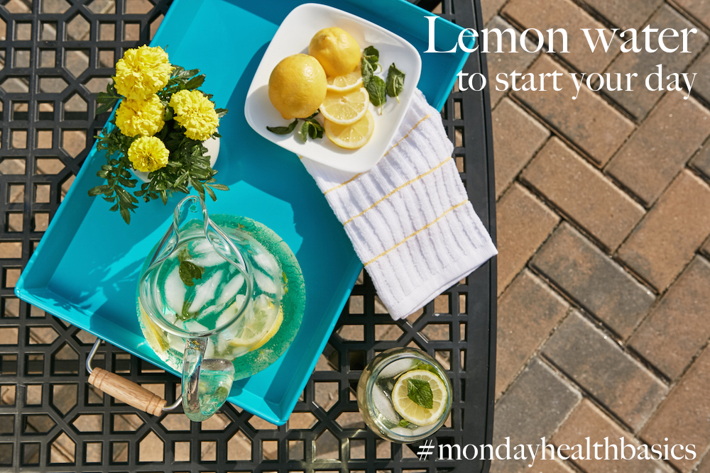 THURSDAY BASICS: Lemon water to start your day