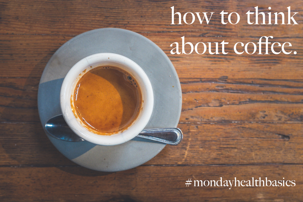 THURSDAY BASICS: how to think about coffee 