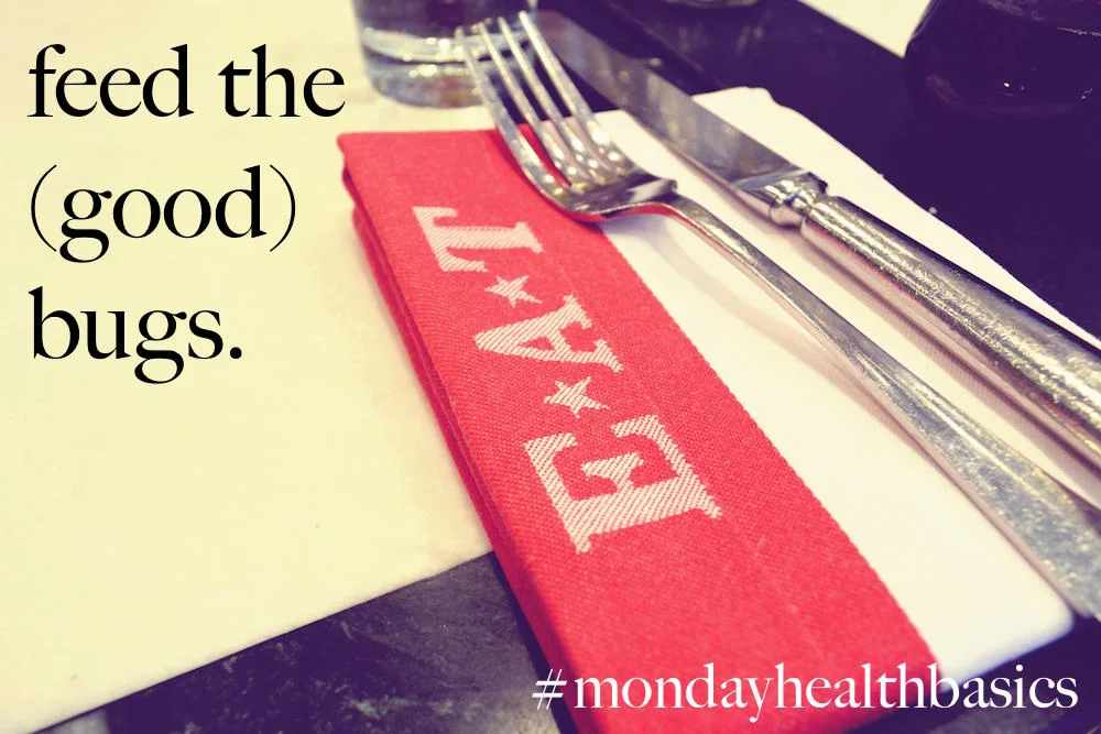 THURSDAY BASICS: feed the (good) bugs.