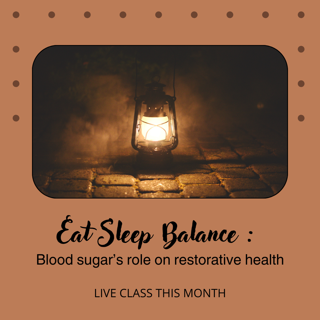 Eat Sleep Balance - Blood sugar's impact on restorative health