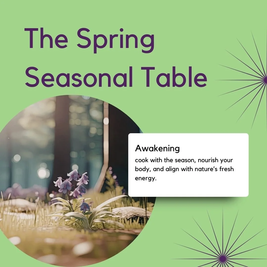 The Spring Seasonal Table
