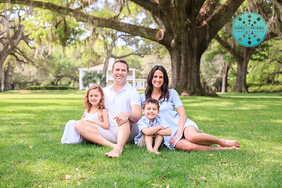 Eden State Gardens : Santa Rosa Beach, FL : Family Portrait Session