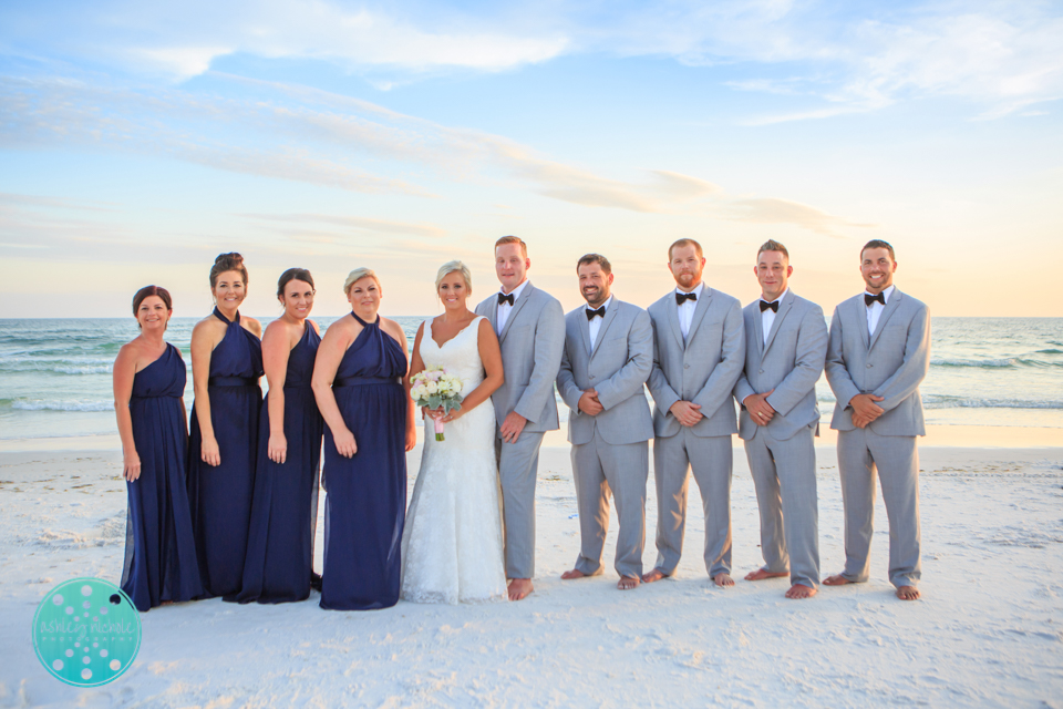 Destin Beach Wedding - Panama City Beach Wedding Photographer ©Ashley Nichole Photography-73.jpg