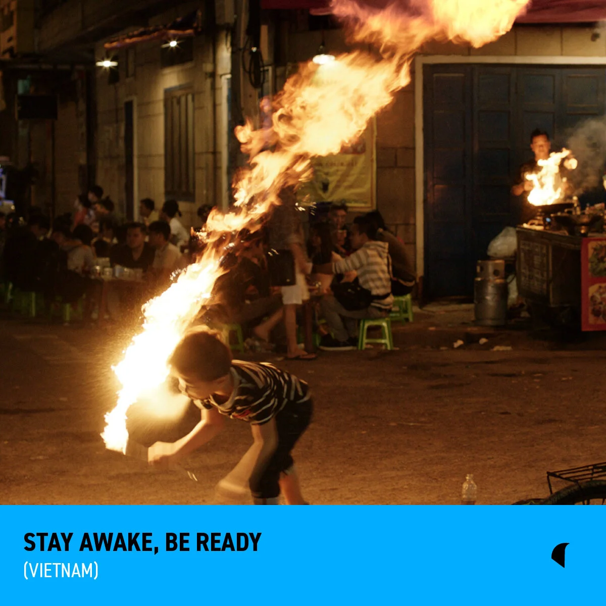 STAY AWAKE, BE READY