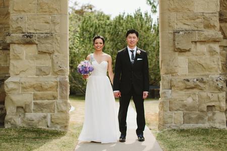 Kelly is a pleasure to work with. She was very quick to respond to our comments and feedback during the design process. The invitation she designed for us turned out great! Carmela + Alex Photo Credit: David Guenther Photography 