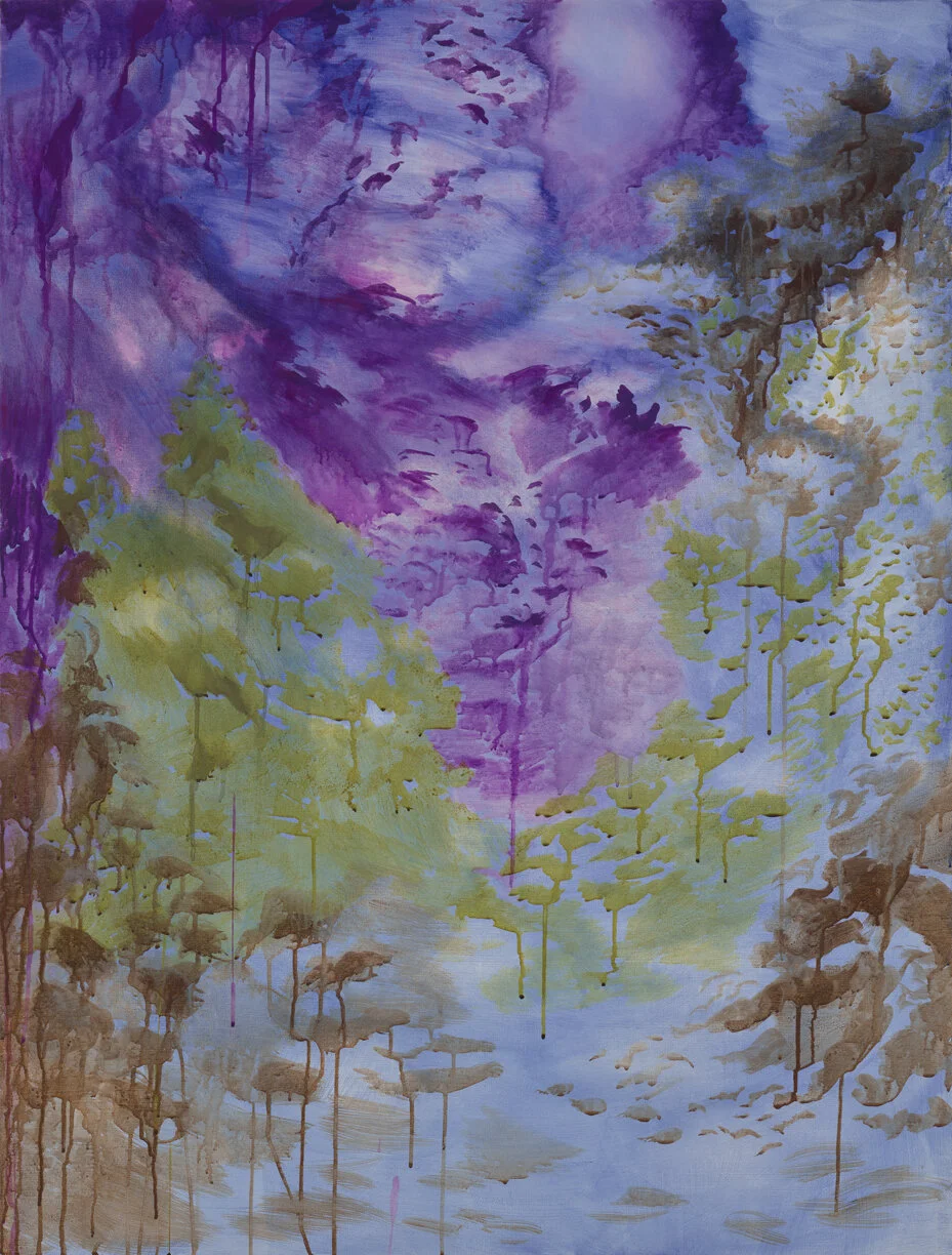   July 2, 2017  mixed media on canvas 50 x 38 in. 2019   