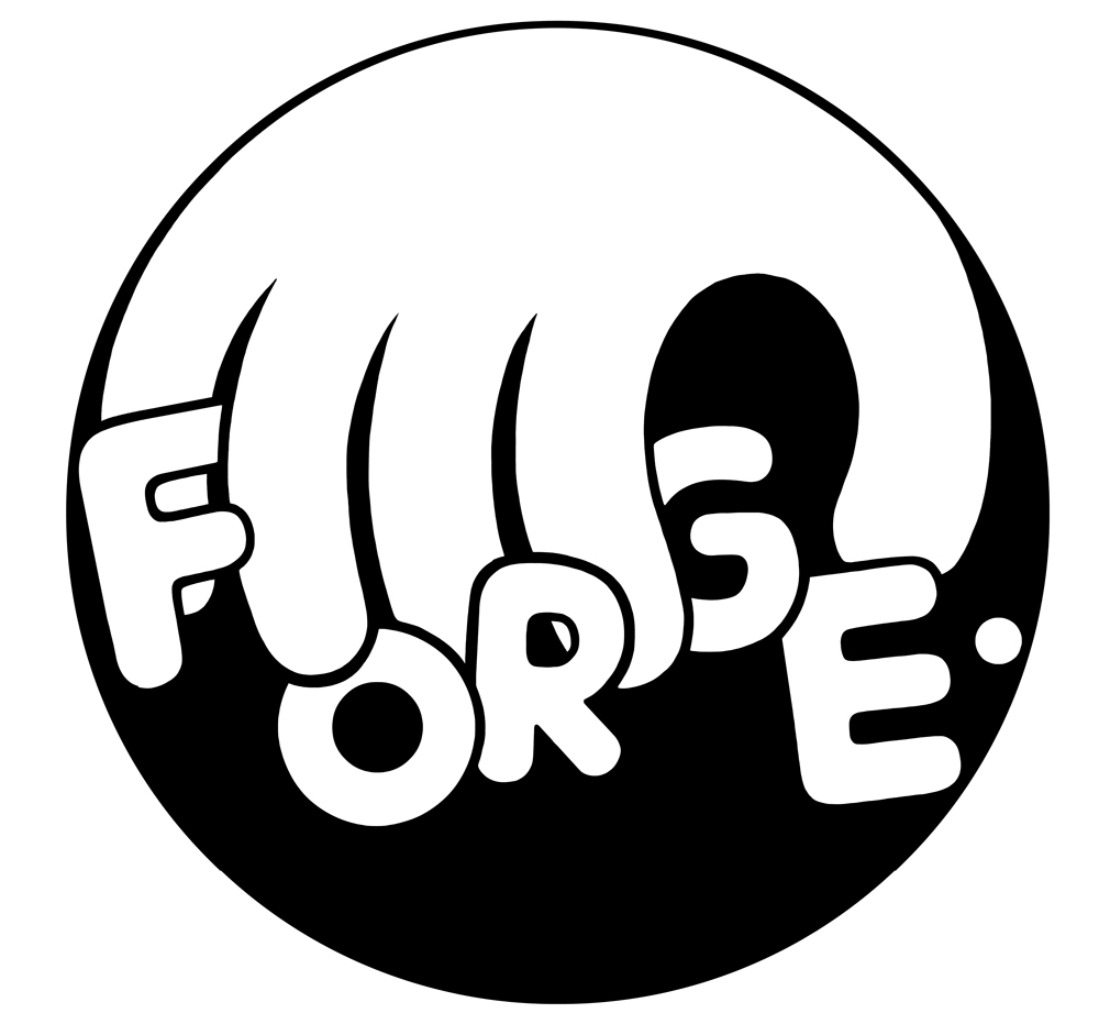 Logo for FORGE. Art Magazine