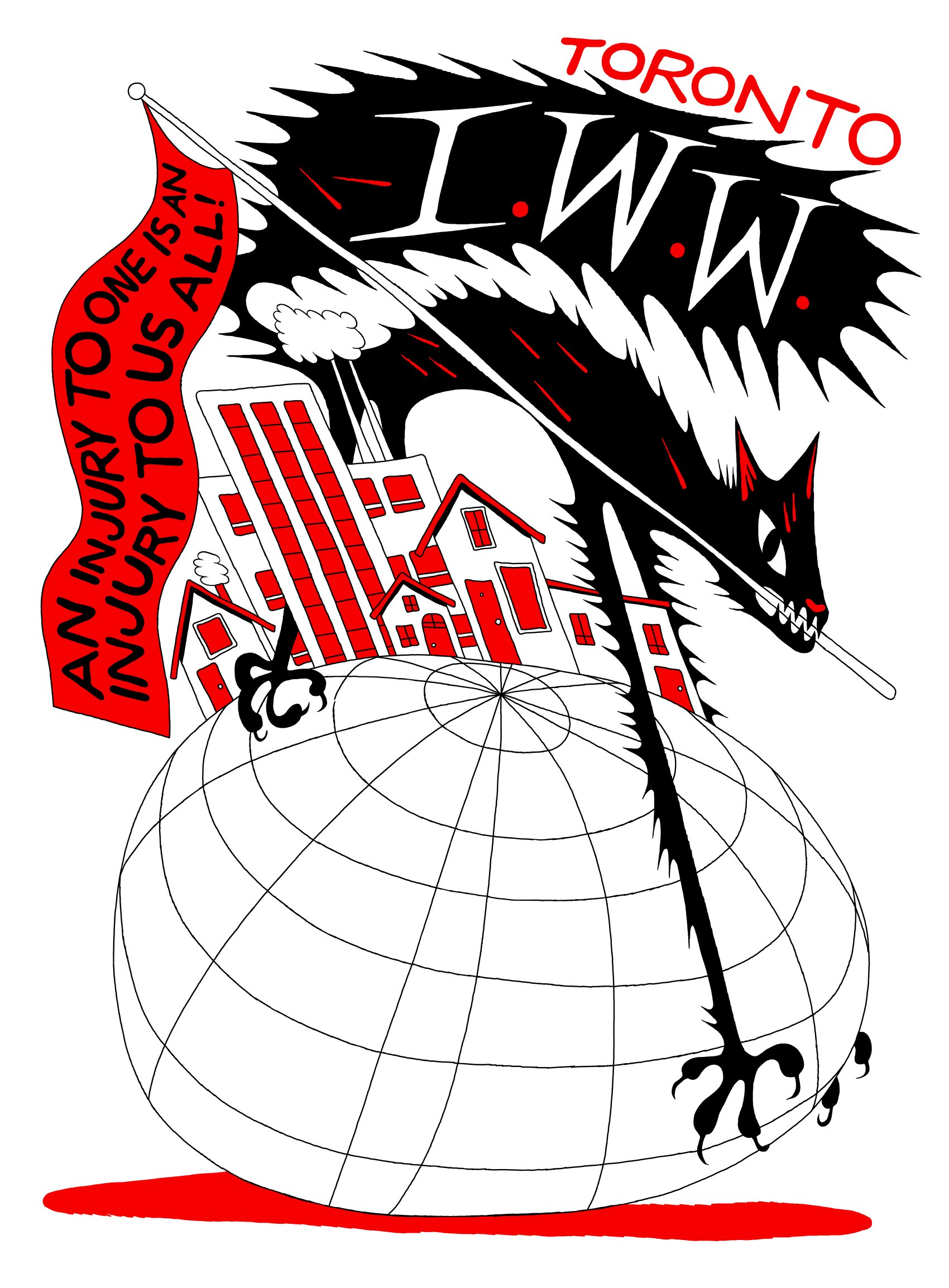 Toronto IWW shirt design