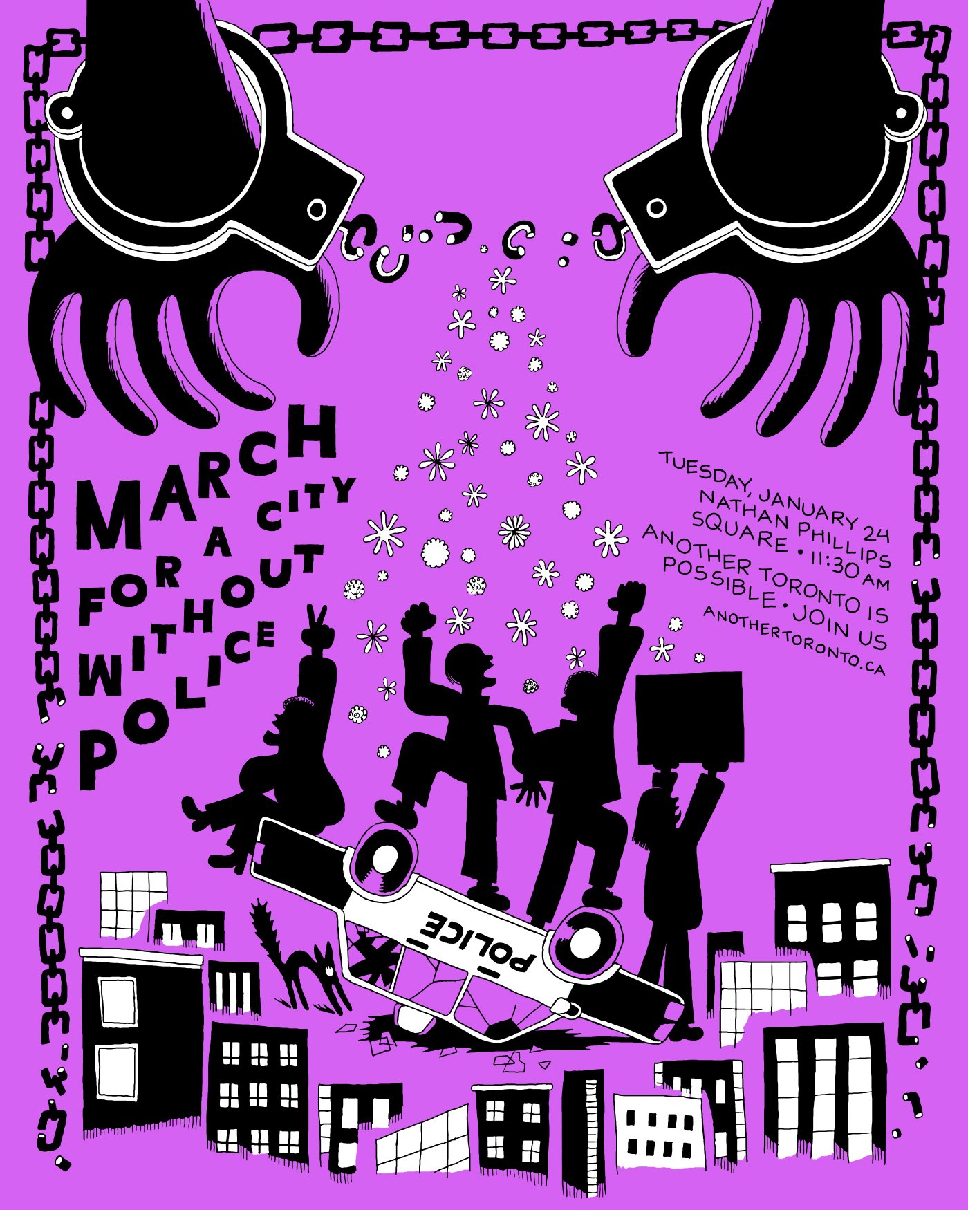 "March For A City Without Police"