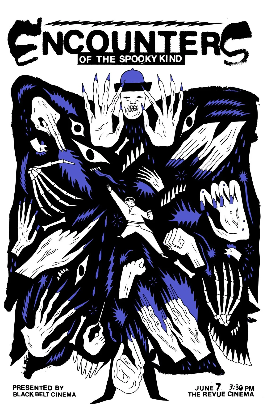 Encounters of the Spooky Kind poster and shirt design
