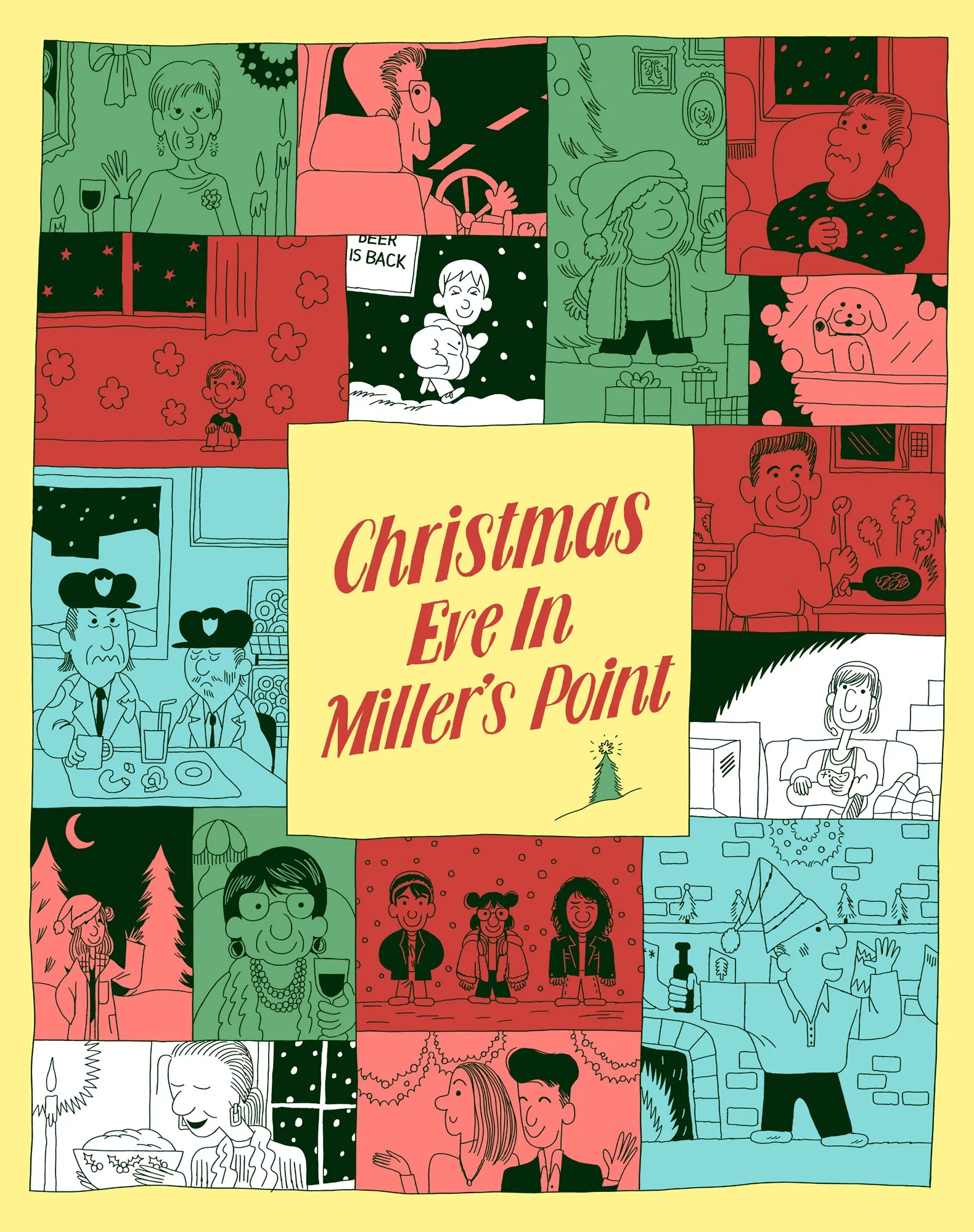 Christmas Eve In Miller's Point Blu-ray slipcase