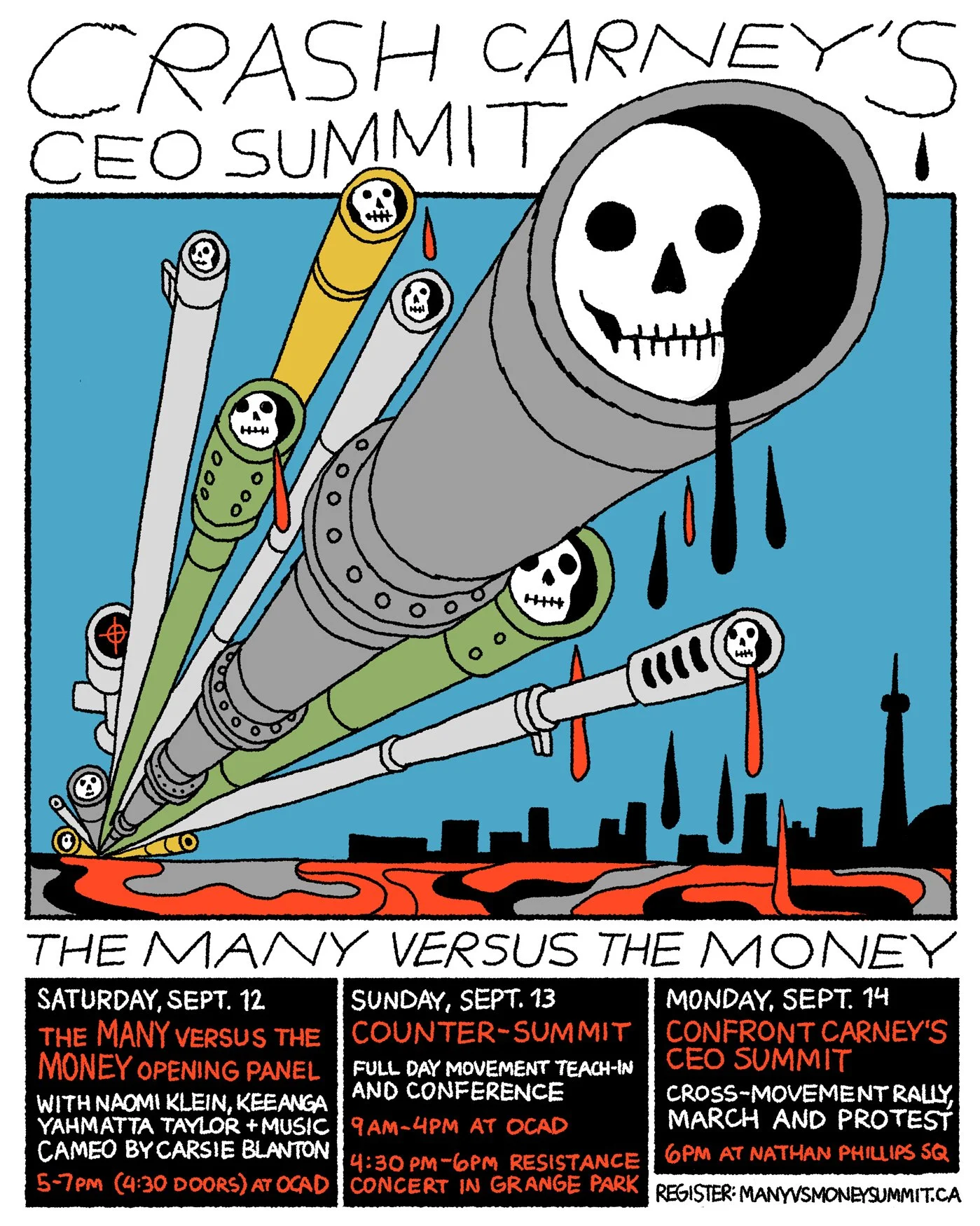 Many vs the Money: Crash Carney's CEO Summit