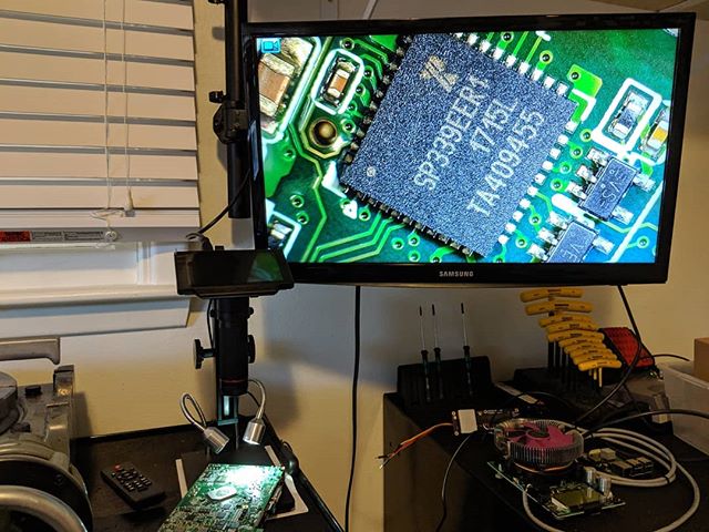 Inspired to share after just seeing @saundersmachineworks video alert about cheap microscopes.  I added the monitor about a month ago and it makes this unit even better.  I've already ordered another for the shop. 
Had to take some shots of component