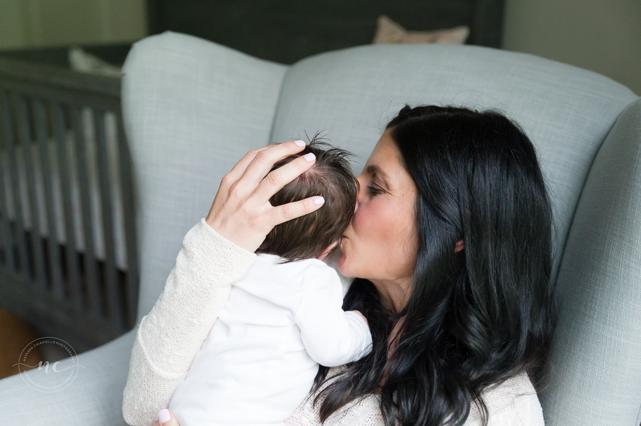 mommy and baby nursery photography