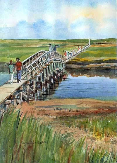 The Boardwalk at Sandwich - #27, Card
