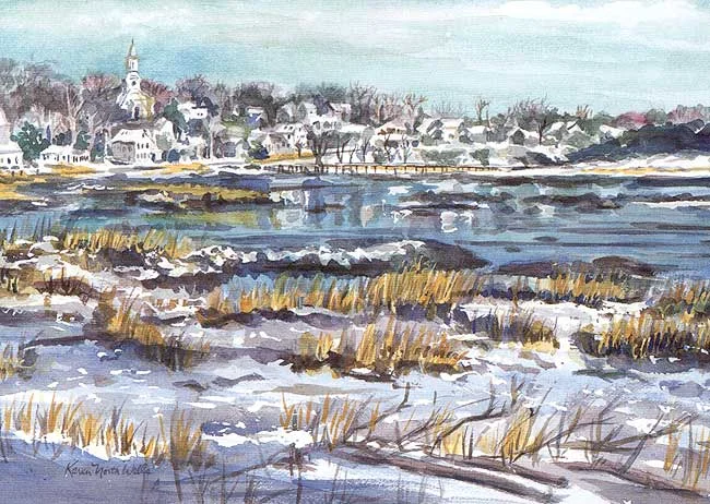 Wellfleet in Winter - #65, Card