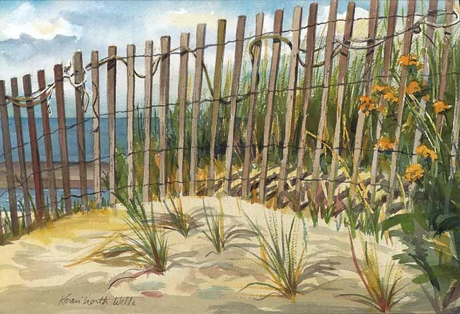 Dune Fence - #74, Card