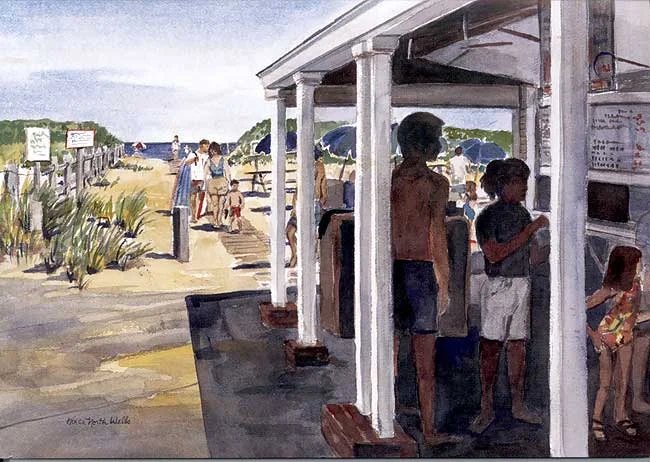 Nauset Beach - #83, Card