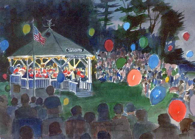 Chatham Bandstand #9, Card