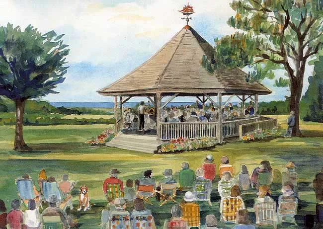 Bandstand by the Bay - #22, Card