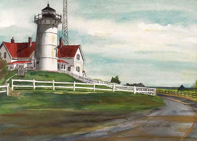 Nobska Light - #46, card