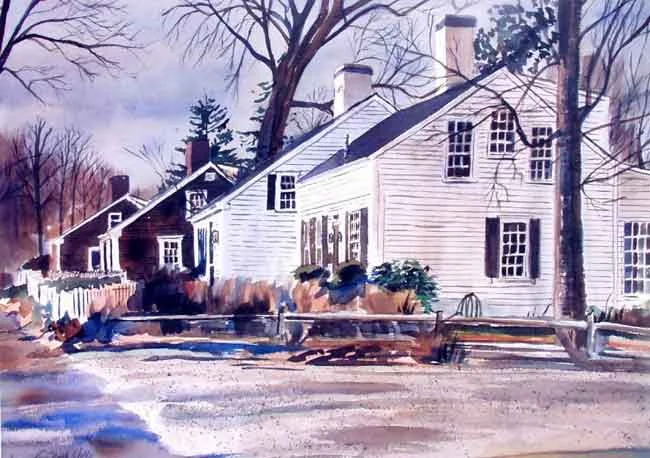 Four Sisters of Yarmouthport - #202, print