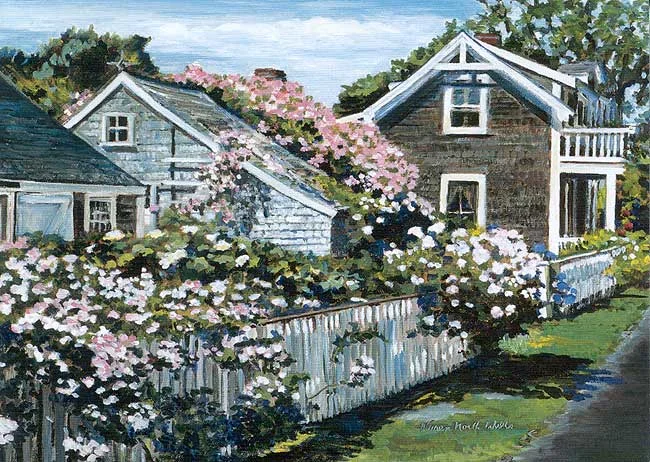 Siasconset Roses - #67, card