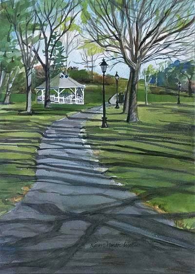 Chatham Bandstand - #39, card