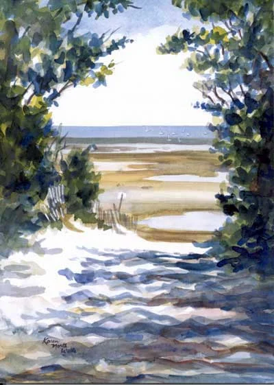 Beachwalk - #15, Print