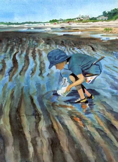 Linger Longer by The Sea - #16, Print