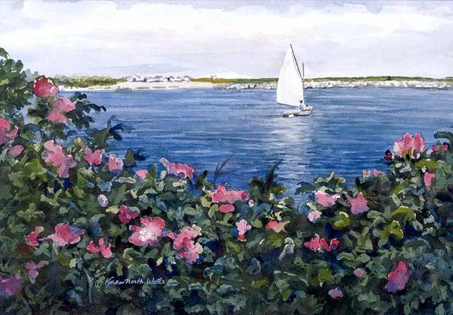 Bass River - #85, print