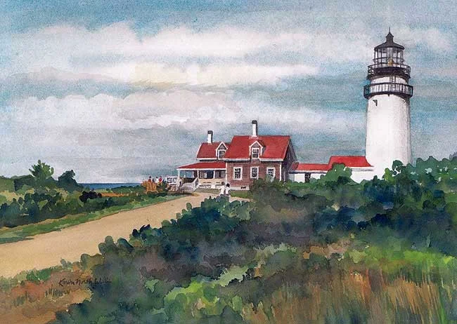 Cape Cod Light - #53, print