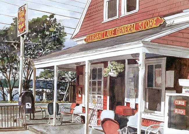 Pleasant Lake General Store - #70, print
