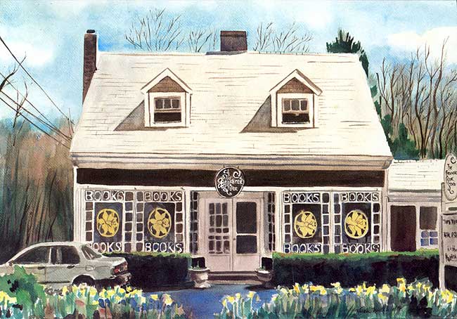 The Brewster Bookstore - #88, card