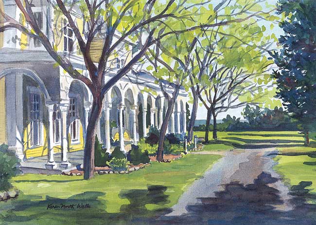 Crosby Mansion - #64, card