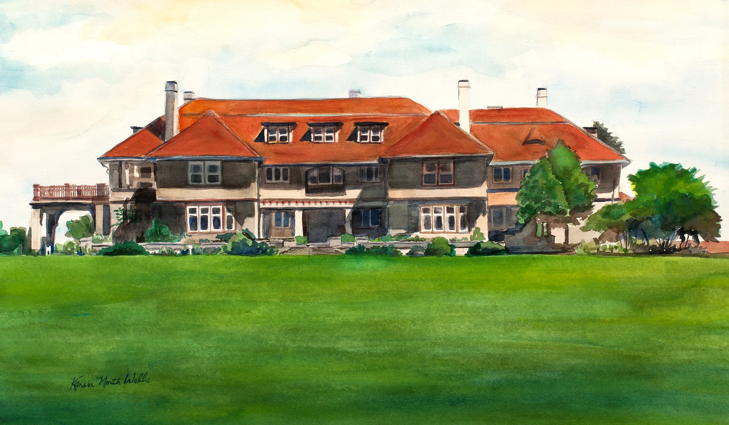 The Mansion at Ocean Edge - #105, card