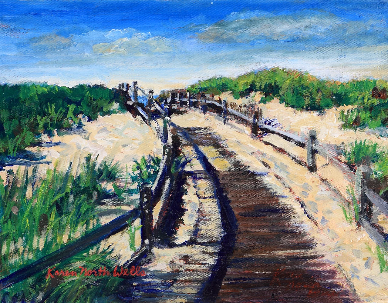 Crosby Beach Boardwalk