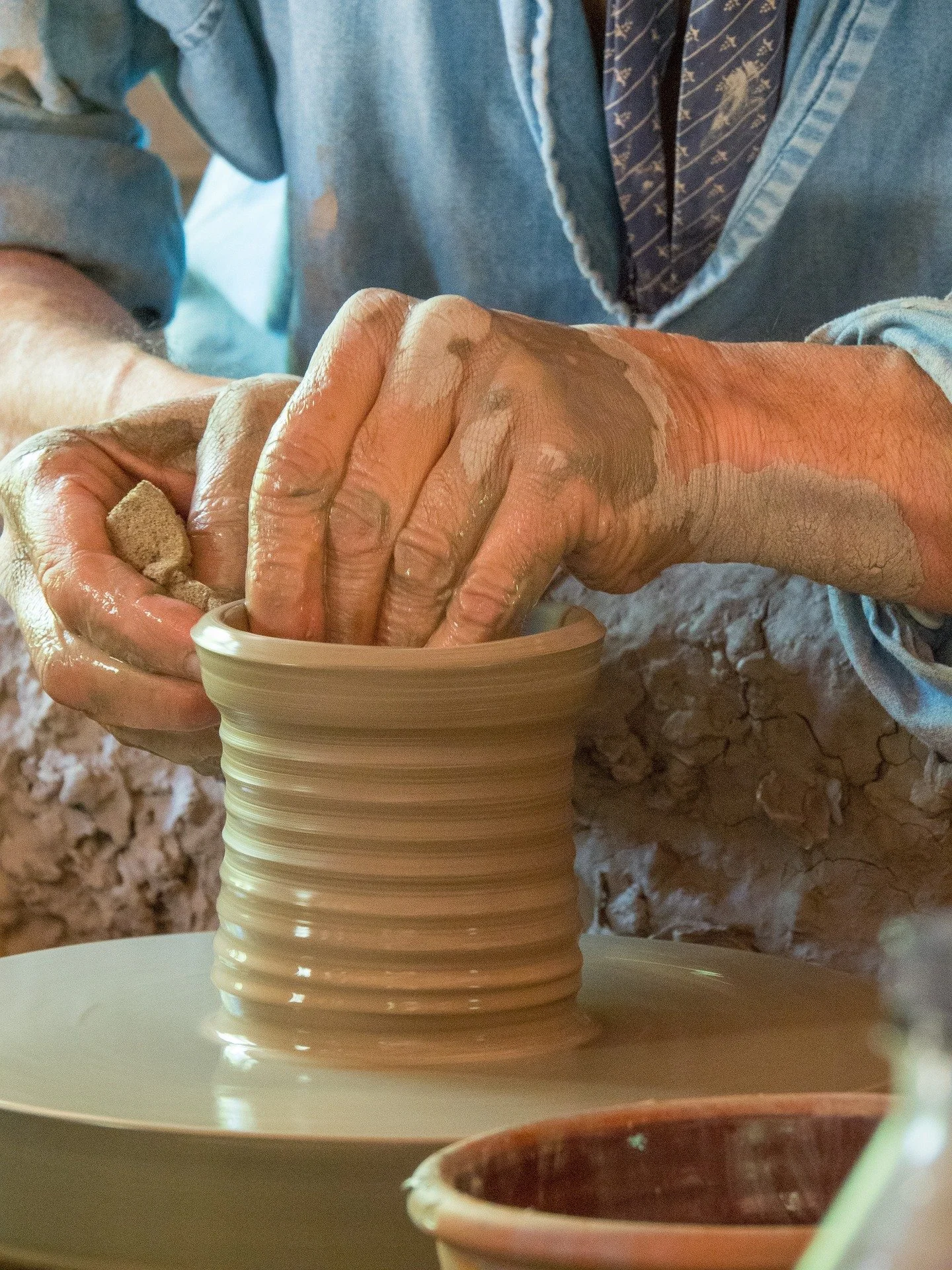 January Clay Exploration on the Wheel