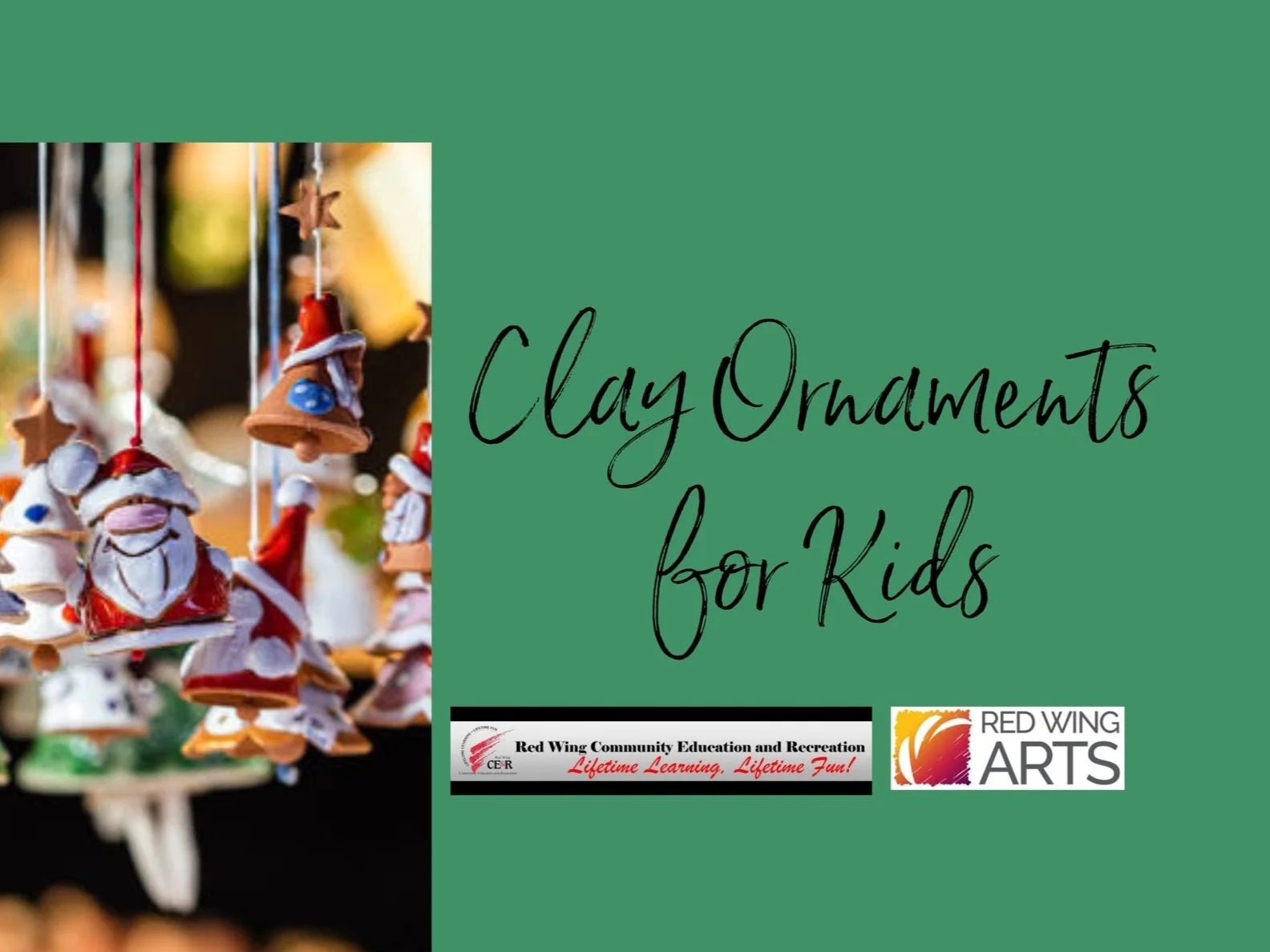 Clay Ornaments for Kids! Gr 2-4