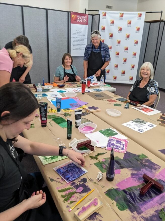 Printmaking workshop