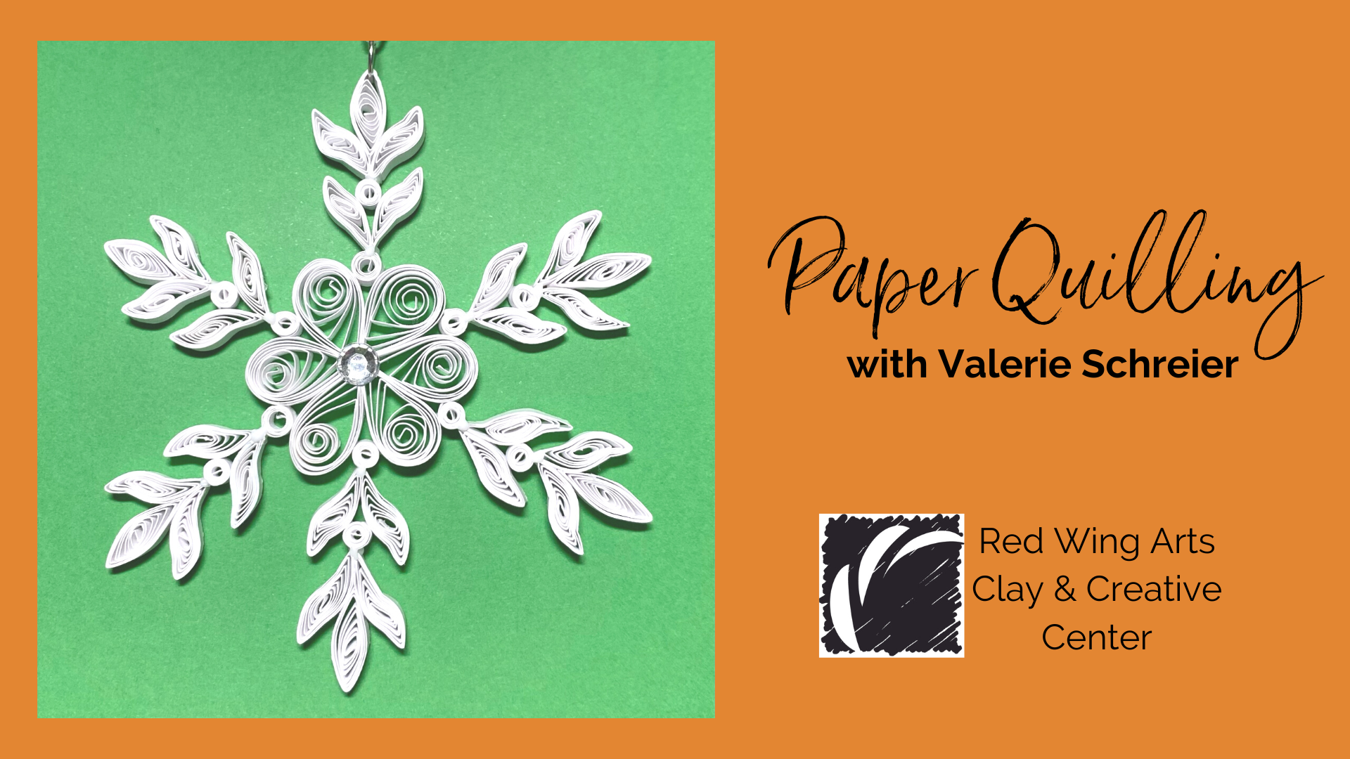 Paper Quilling Snowflake Workshop