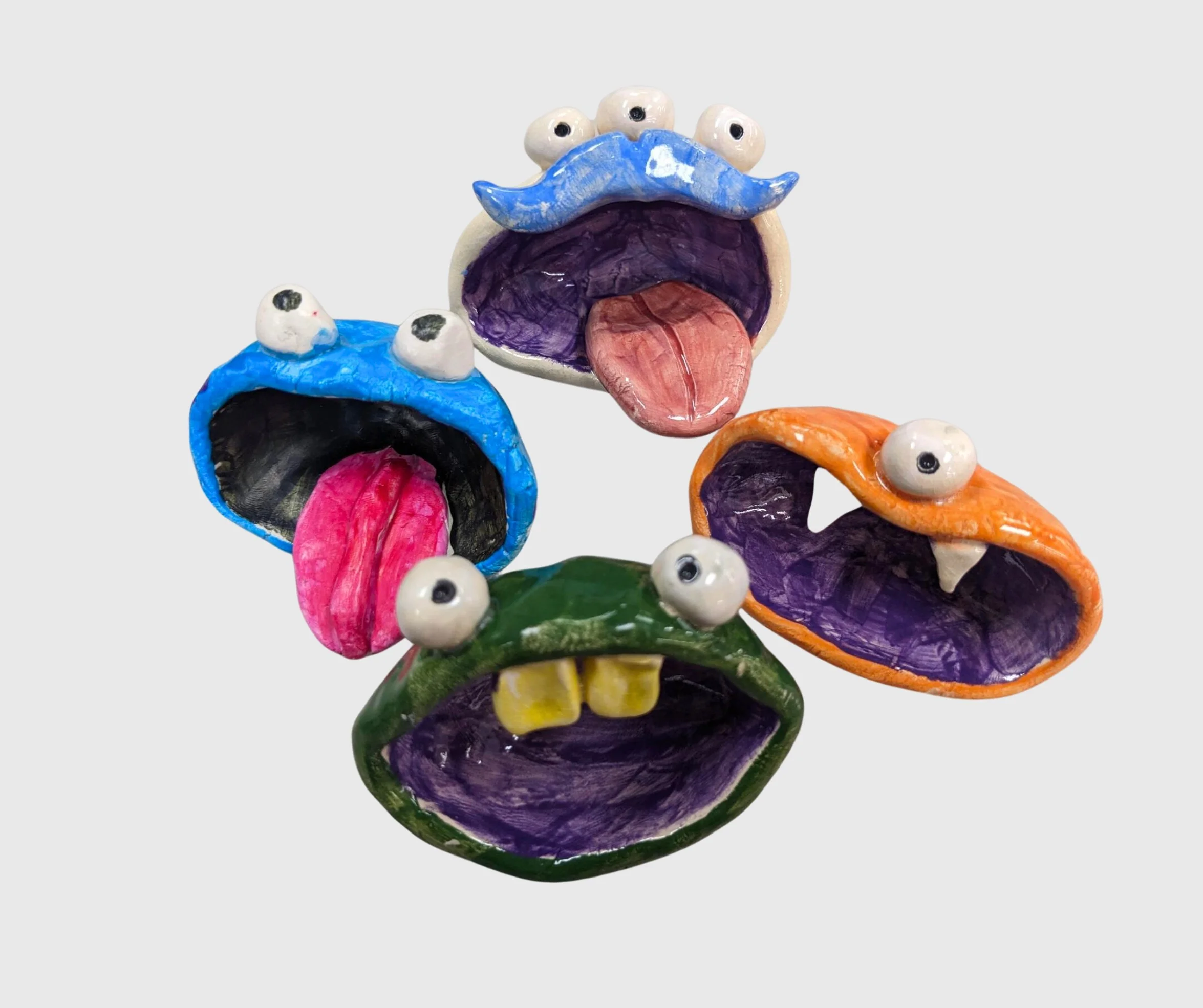 Silly Monsters in Clay (Grades 2-4)