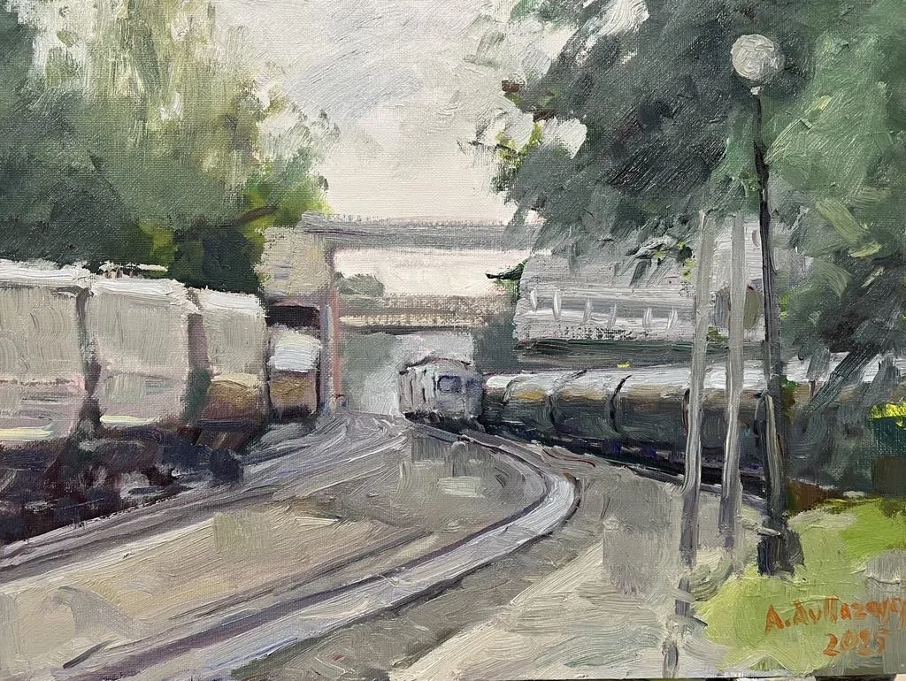 Alketa Muzhaqi - Train Station Red Wing