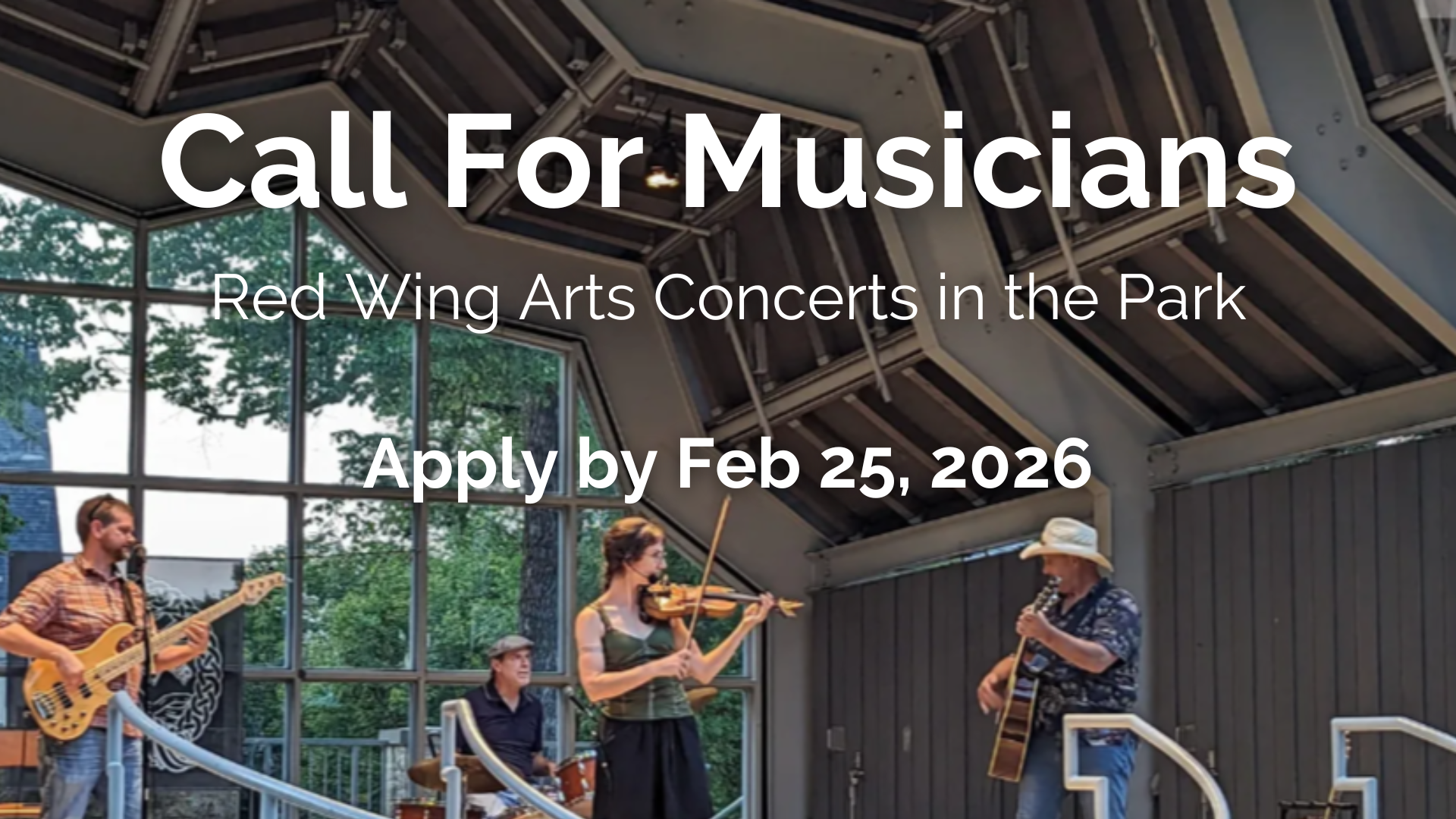 Application Deadline: RWA Concerts in the Park