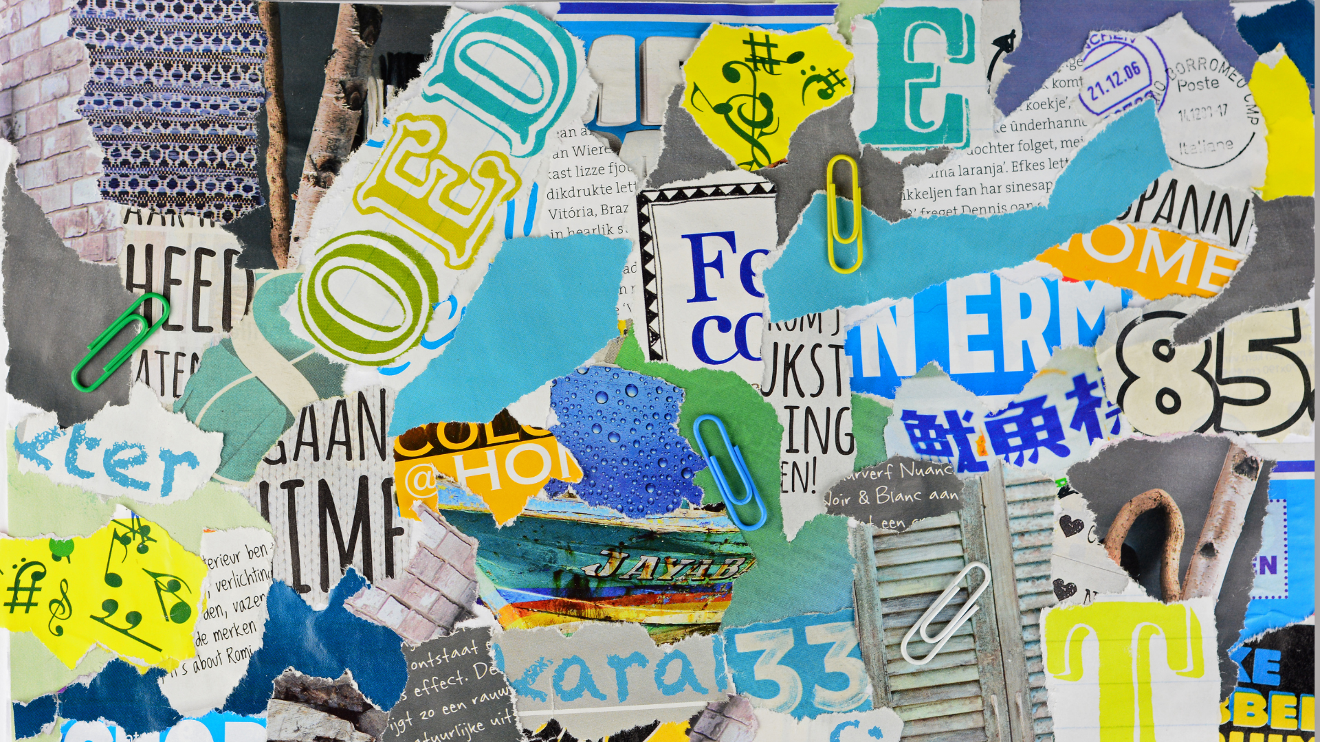 Community Saturday - Mixed Media Mood Boards