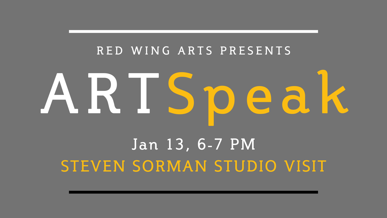 ARTSpeak - Studio Visit with Steven Sorman