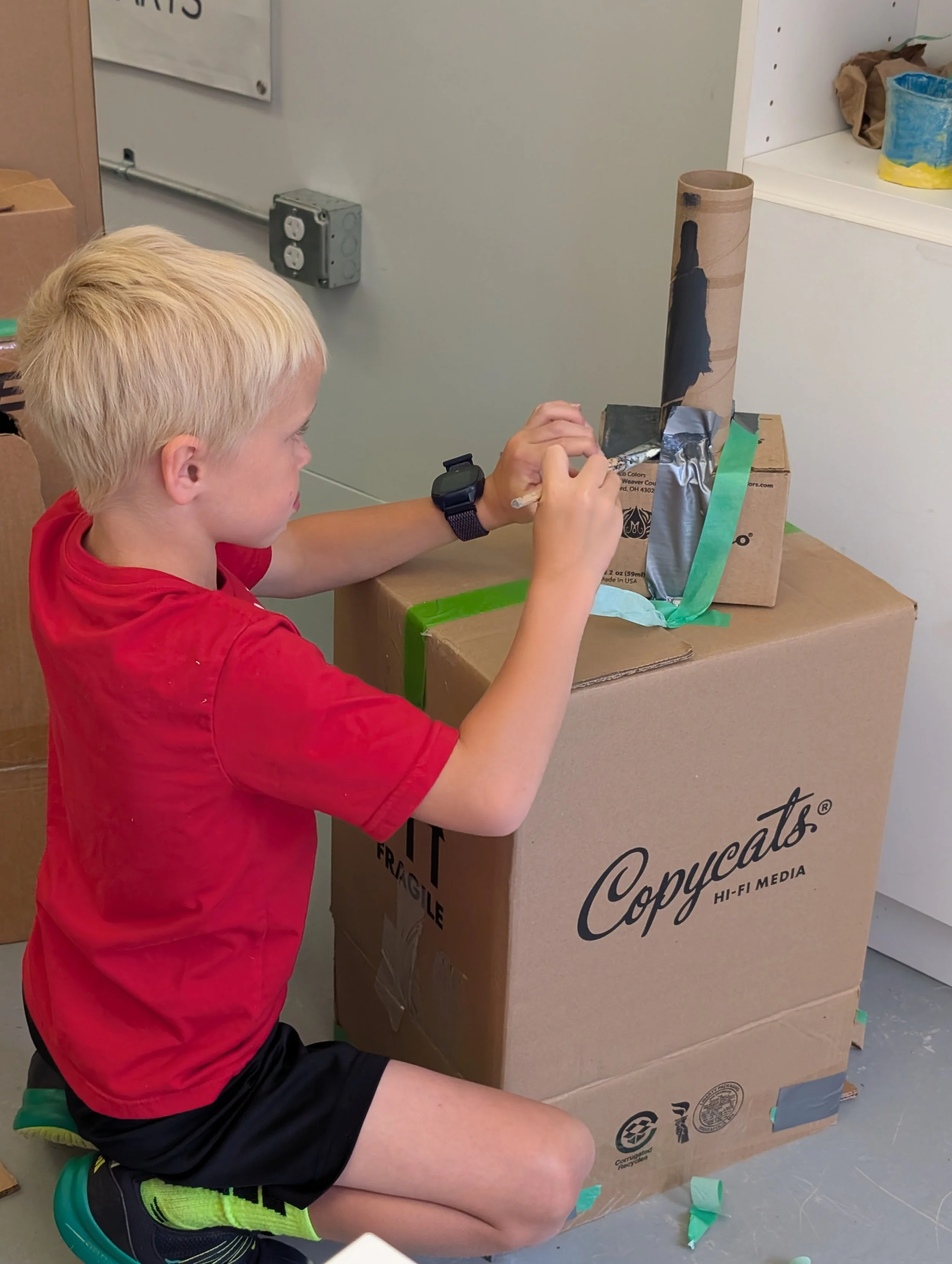 Cardboard Camp, Ages 6-8